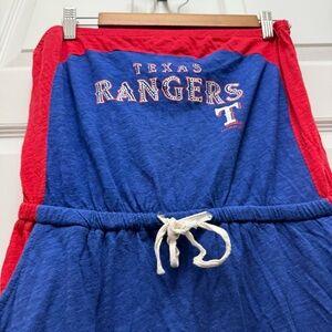 Texas Rangers Blue and Red Dress MLB
